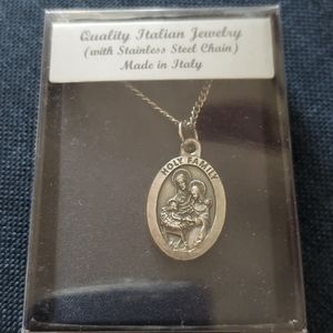 Holy Family Jesus Pendent MADE IN ITALY